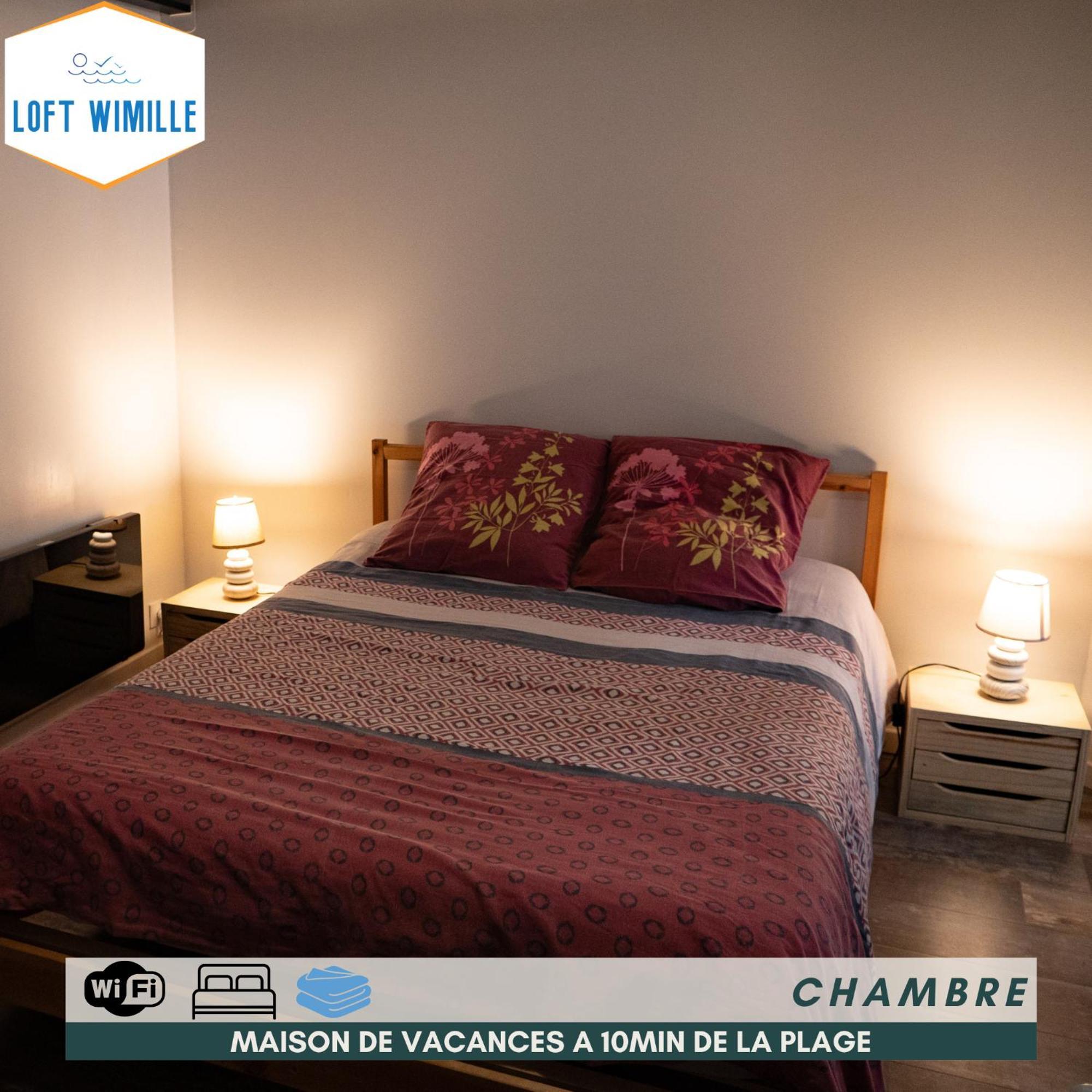 Loft Spacieux A Wimille, Proche De Nausicaa Et Des Plages, 8 Couchages Eksteriør bilde